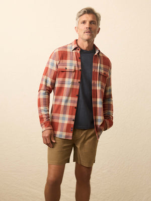 Legend™ Sweater Shirt - Copper Falls Plaid