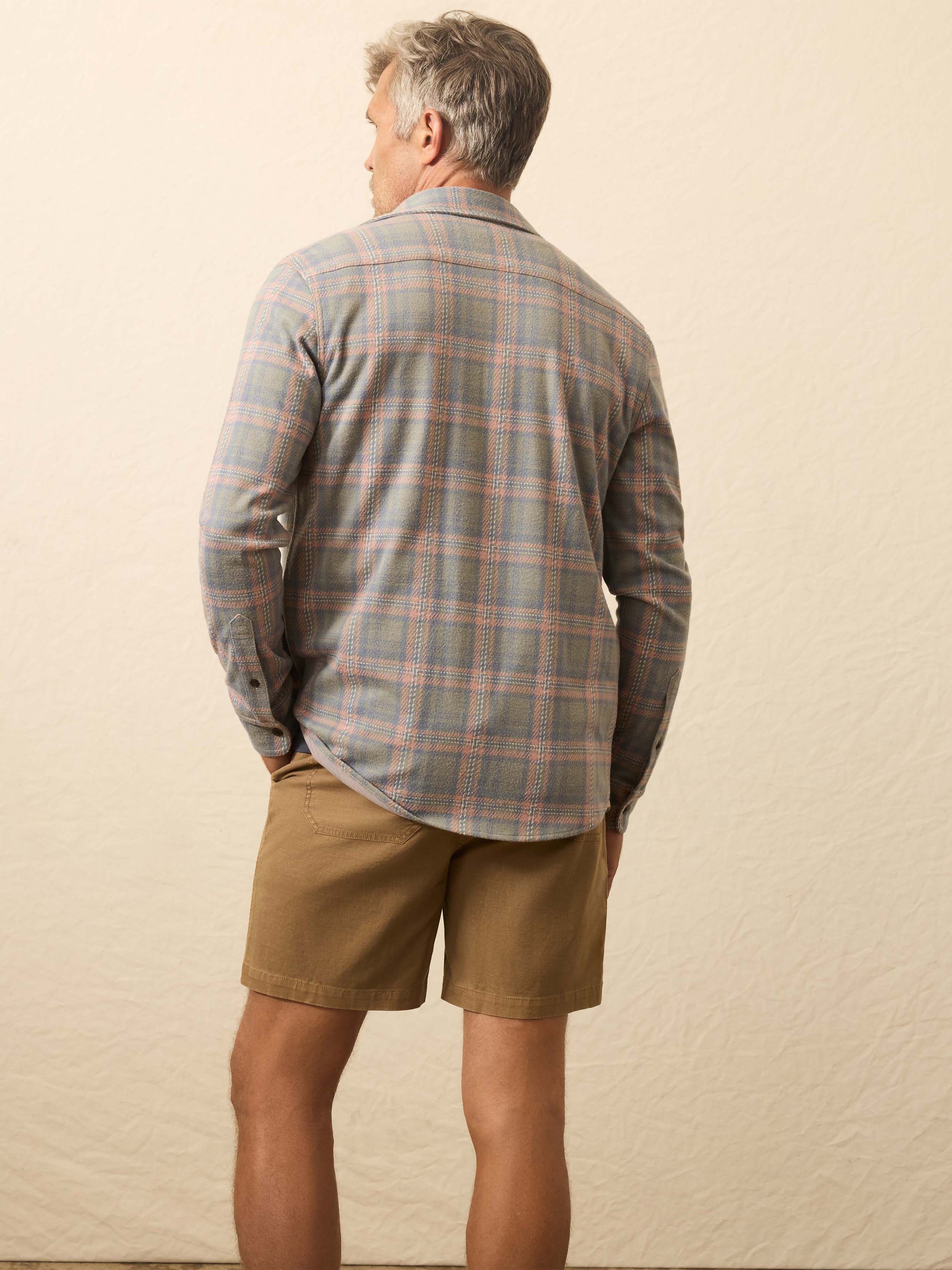 Legend™ Sweater Shirt - Forest Rose Plaid | Faherty Brand