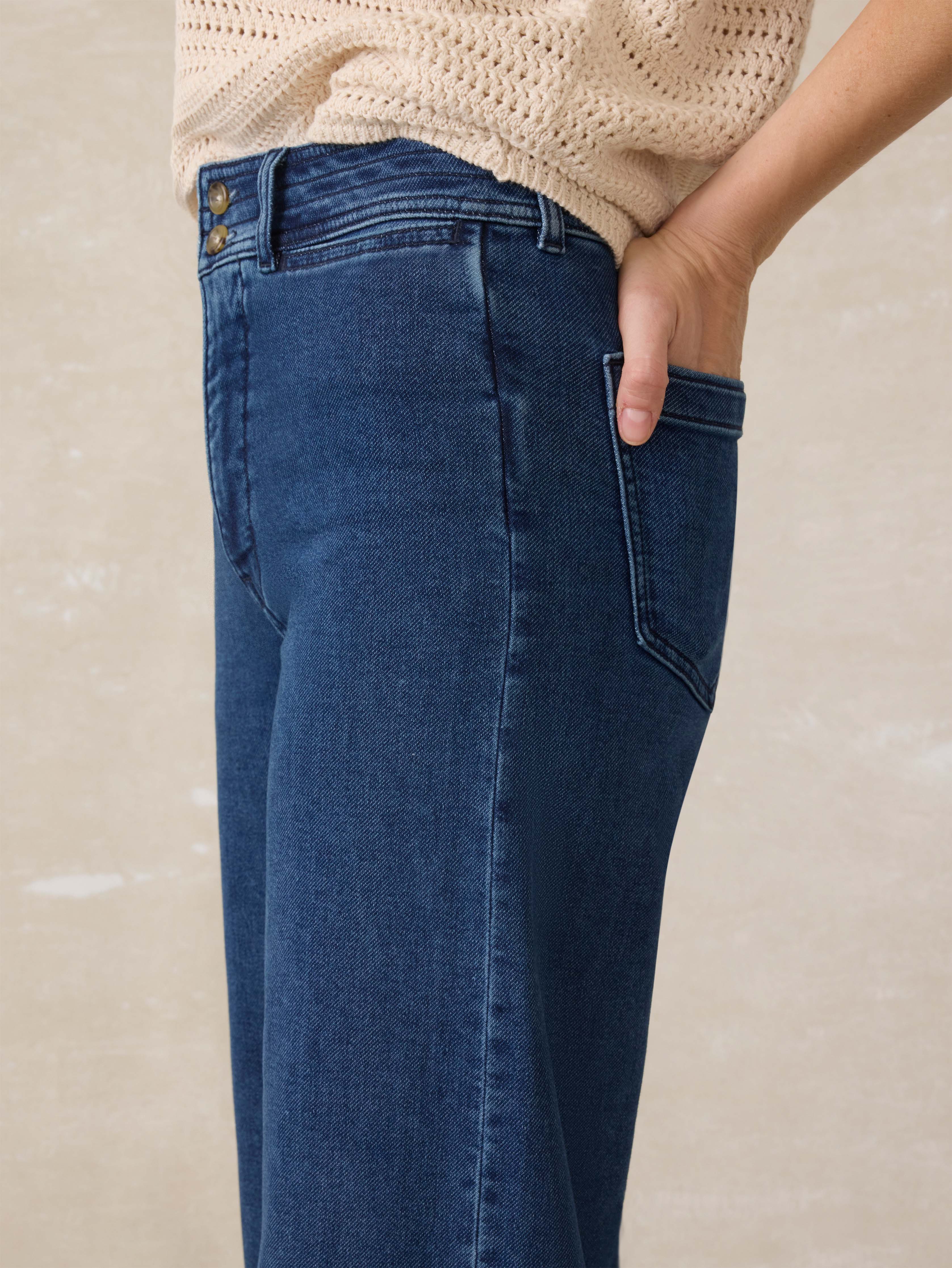 Stretch Terry Harbor Pant - Creekstone Wash | Faherty Brand