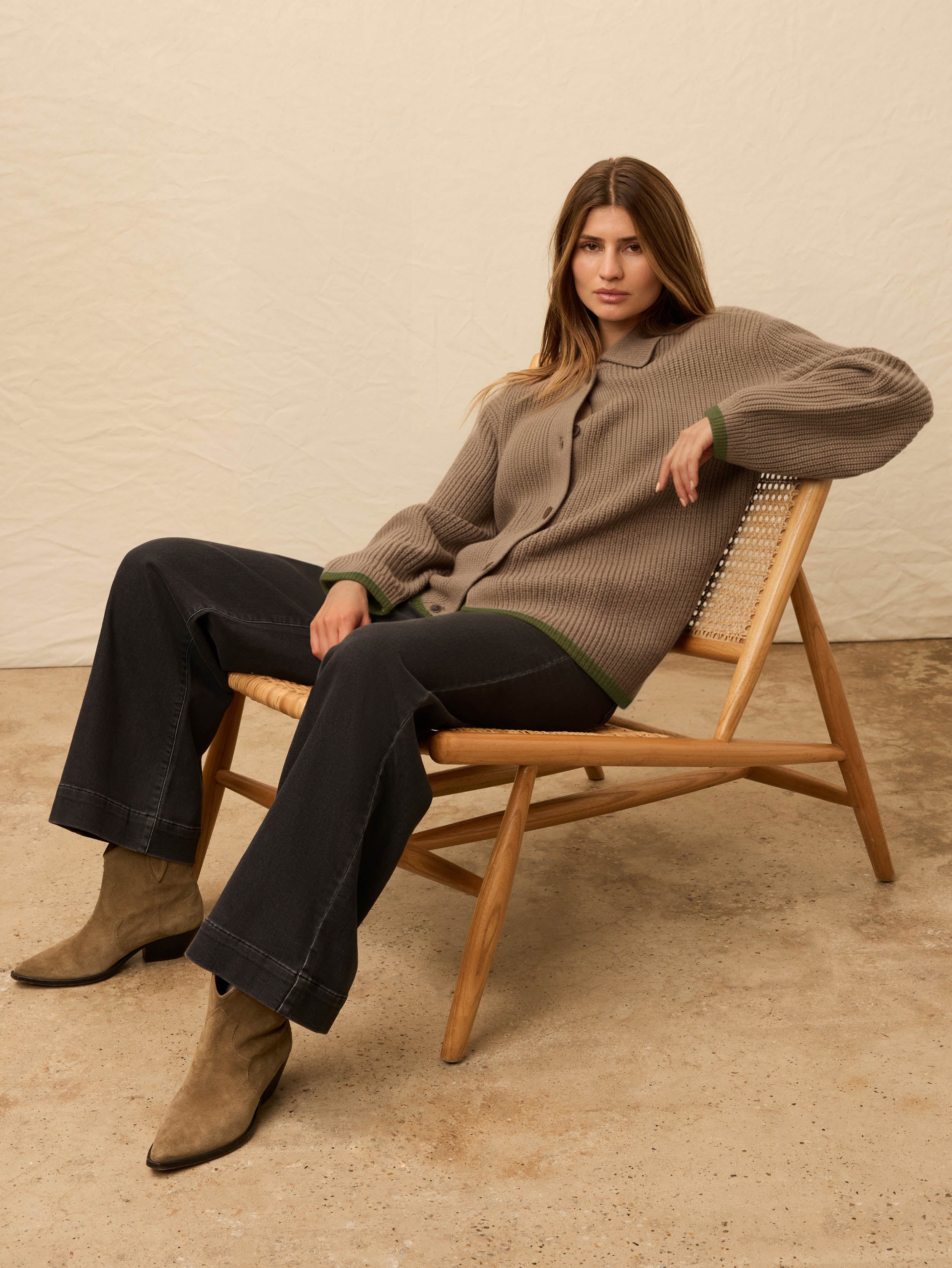 Lodge Cardigan - Nutmeg | Faherty Brand