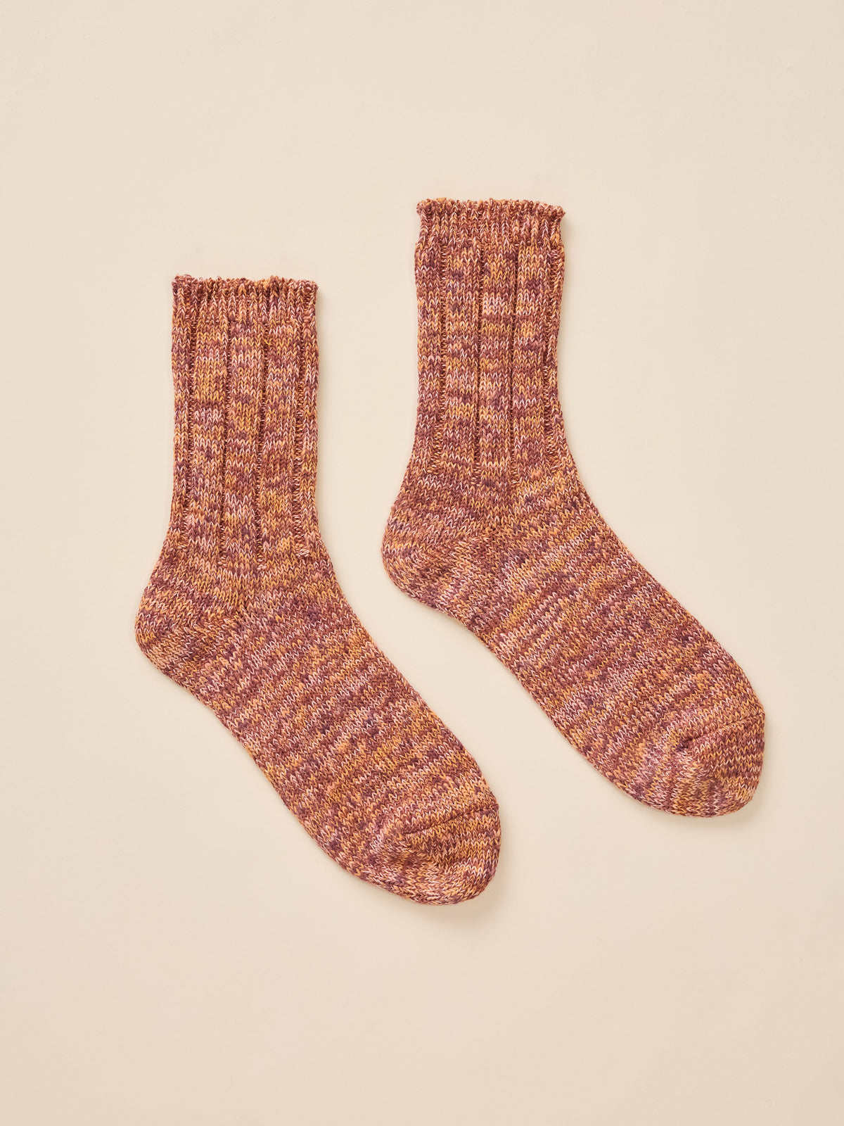 Japan Marled Socks - Canyon Sage, image 2 of 3