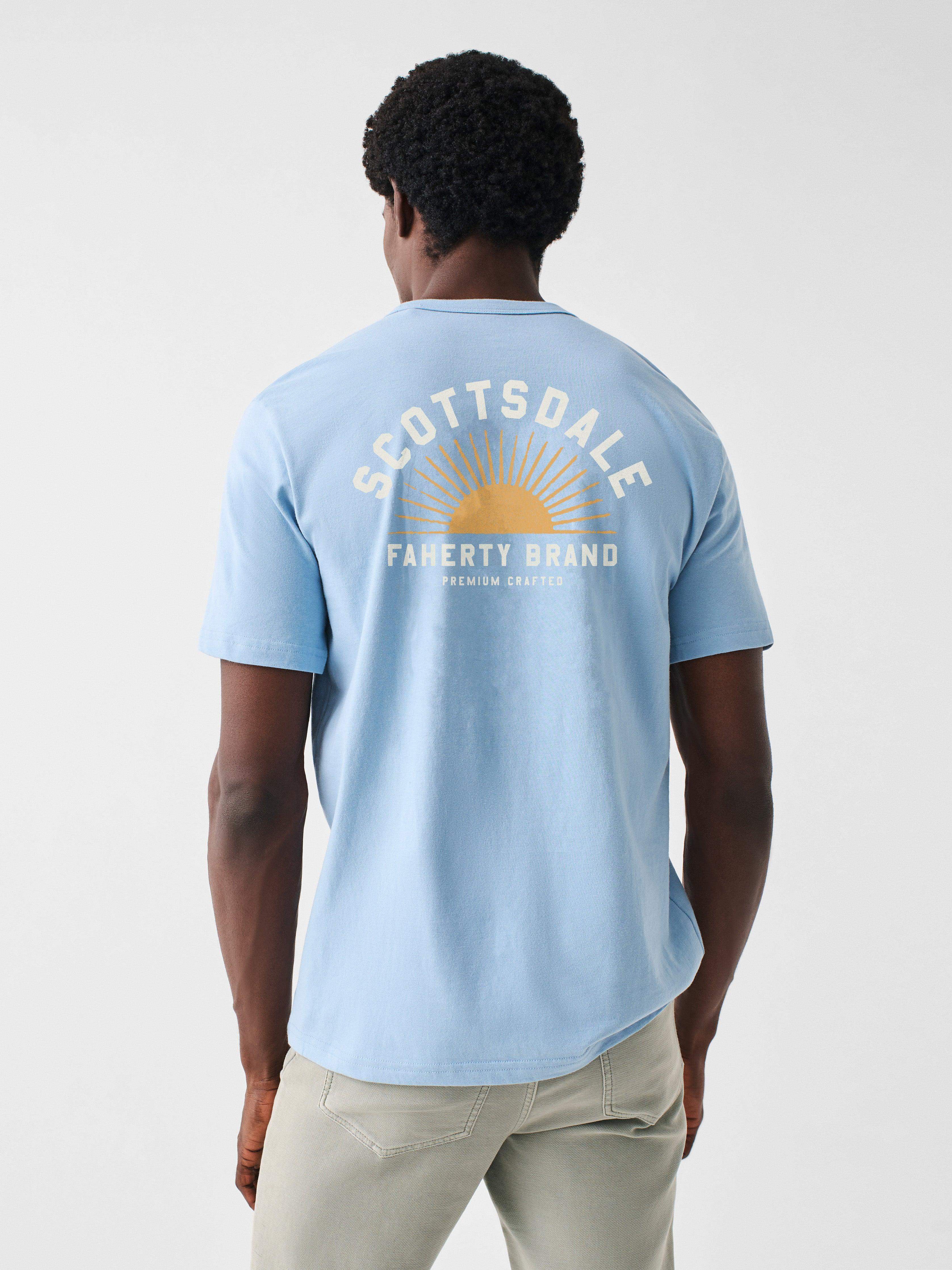 Scottsdale Short-Sleeve Crew T-Shirt - Dusk Blue