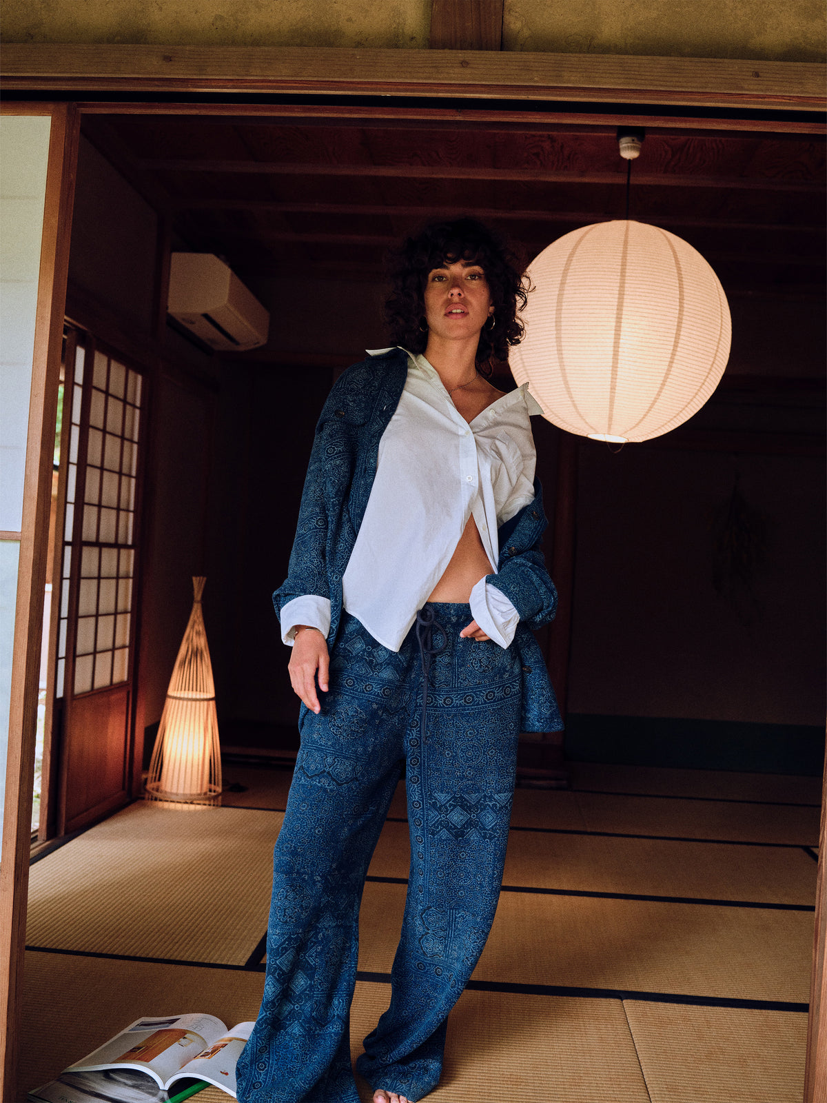 Laidback Terry Pant - Bayshore Bandana, image 1 of 7