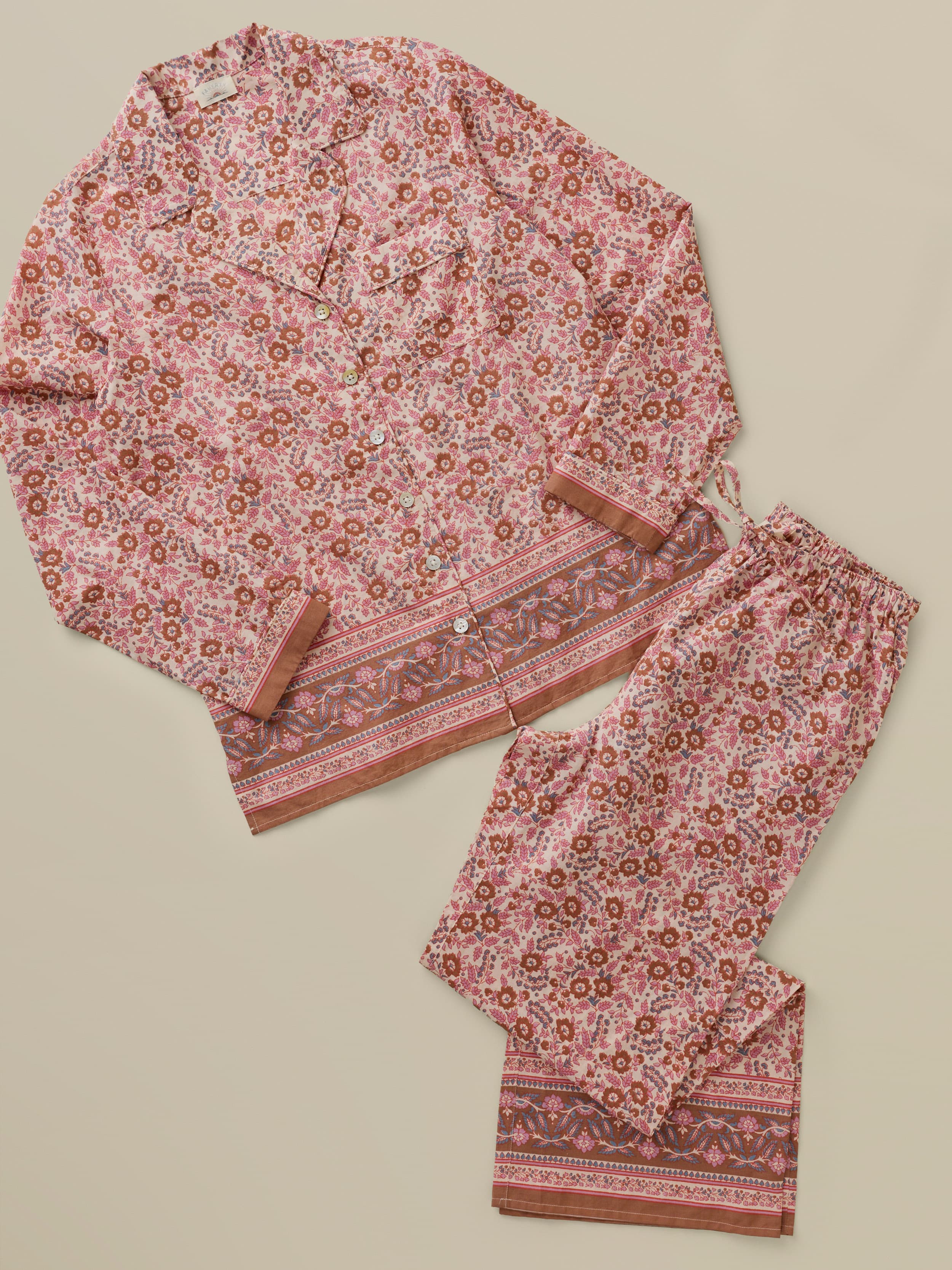 Pajama Pant Set - Clara Ikat | Faherty Brand