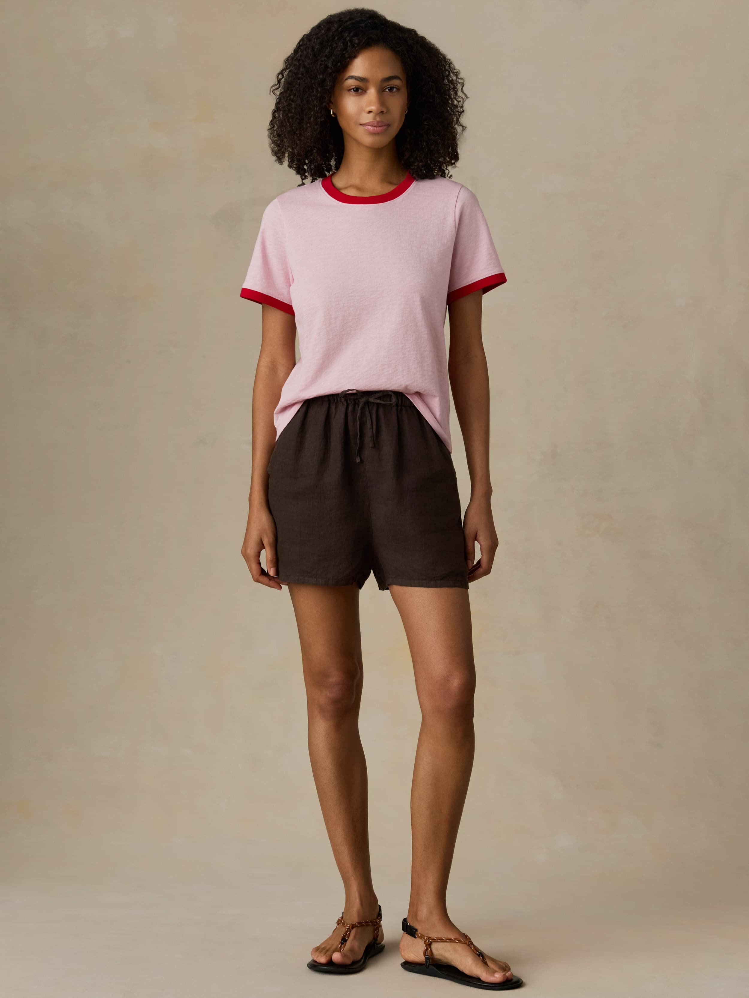 Laguna Linen Montecito Short - Demitasse | Faherty Brand