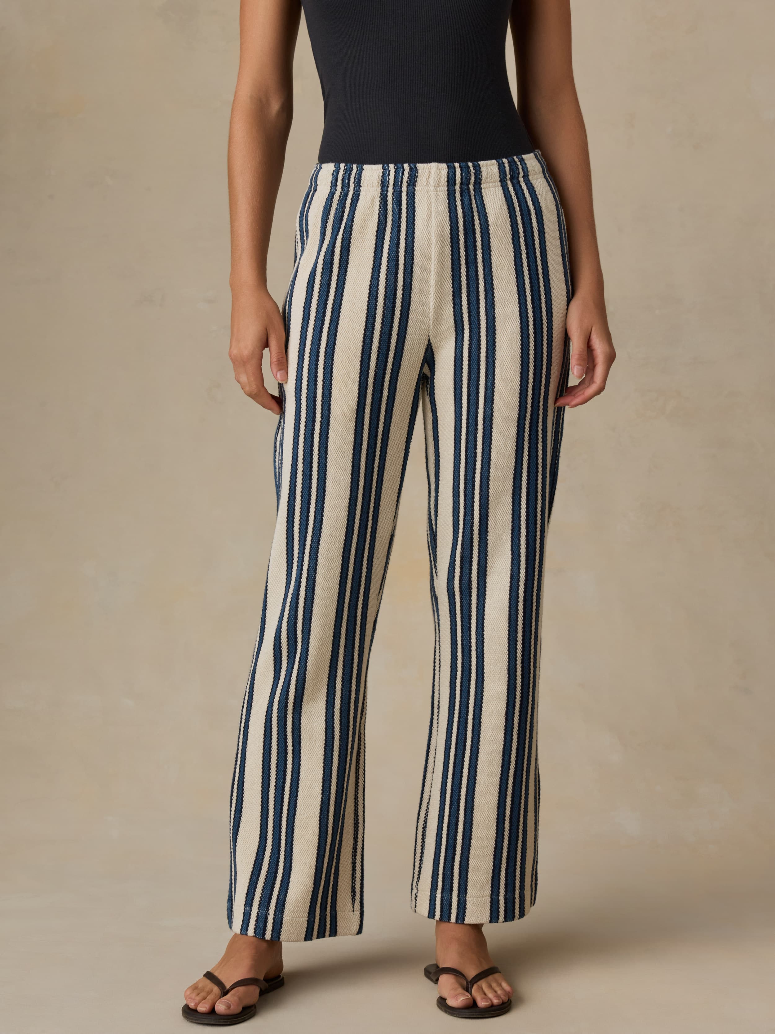 Baja Pant - Kingfisher Stripe | Faherty Brand