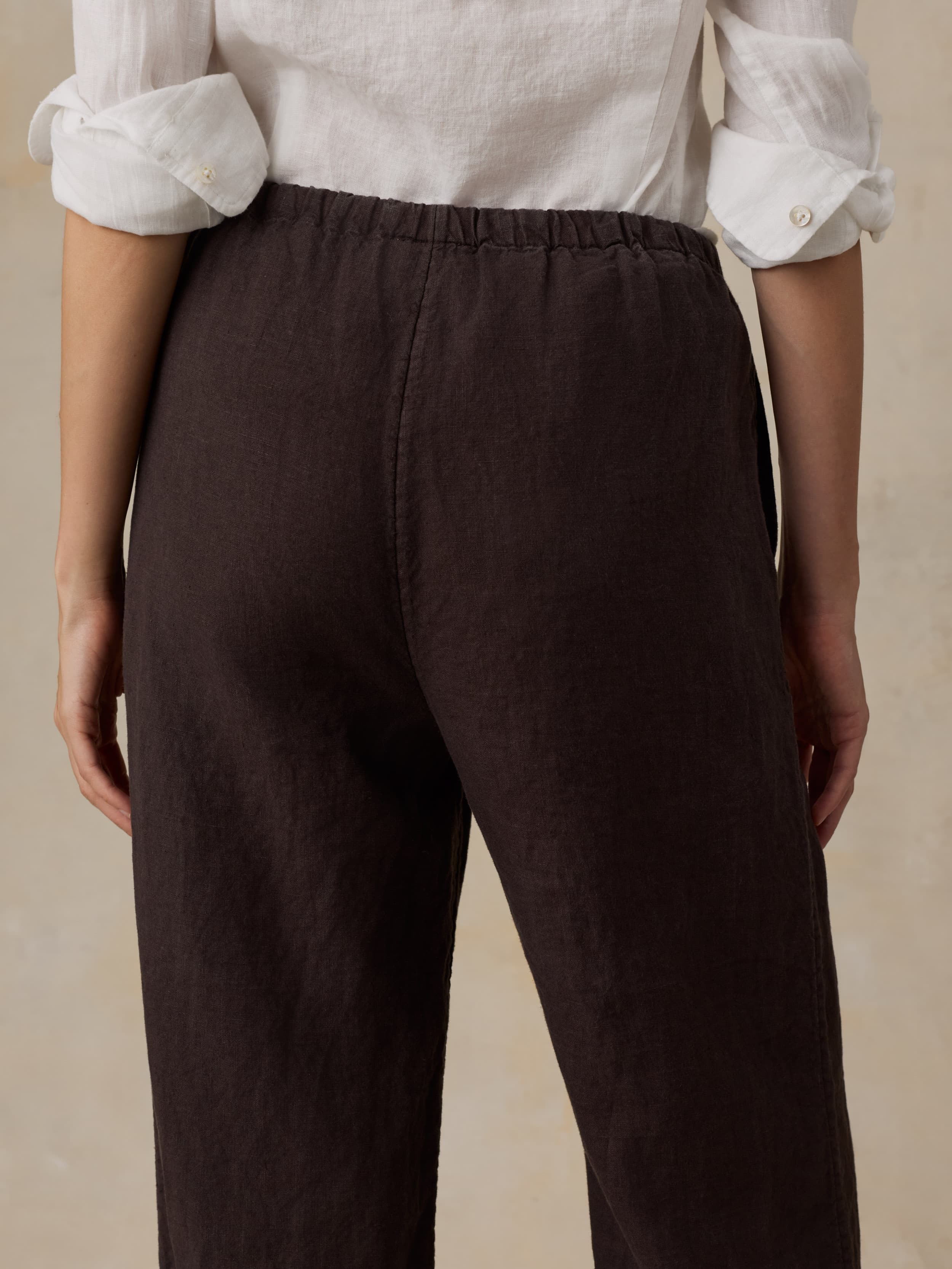 Laidback Linen Pant - Demitasse