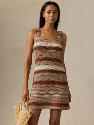 Seacoast Crochet Dress - Chestnut Stitch