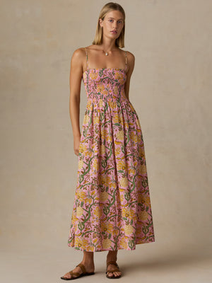 Voile Lucia Dress - Blossom Serenade