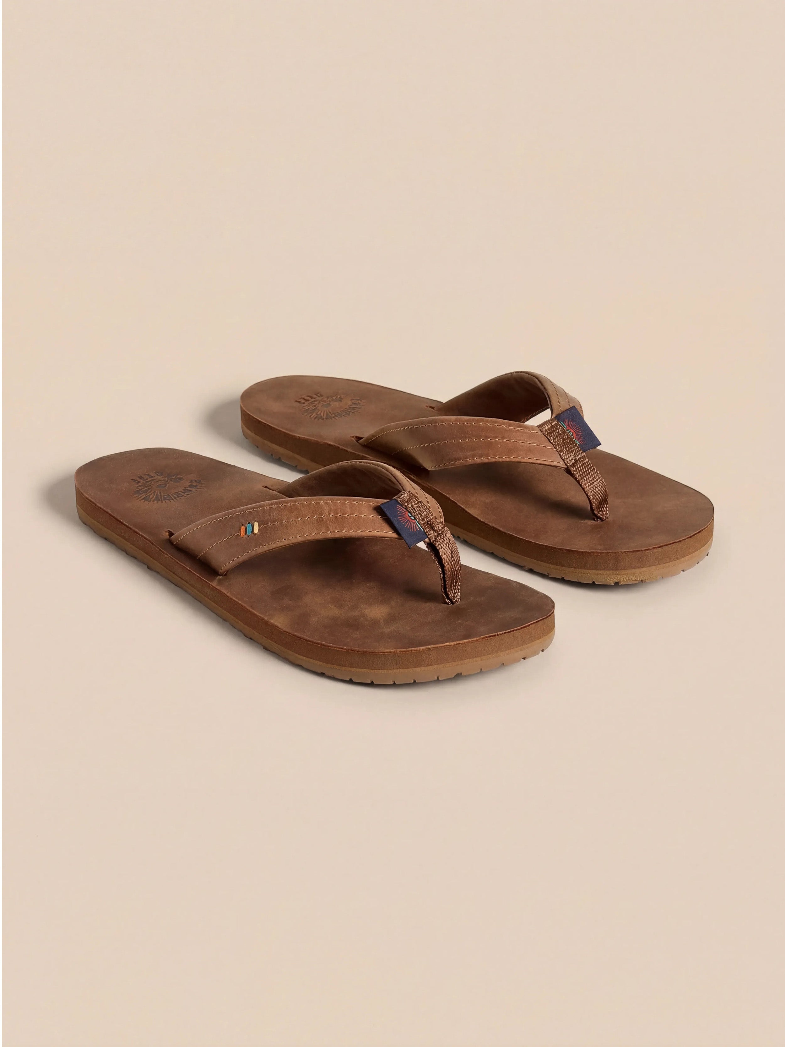 Faherty X REEF Drift Away Flip Flop - Dark Brown | Faherty Brand