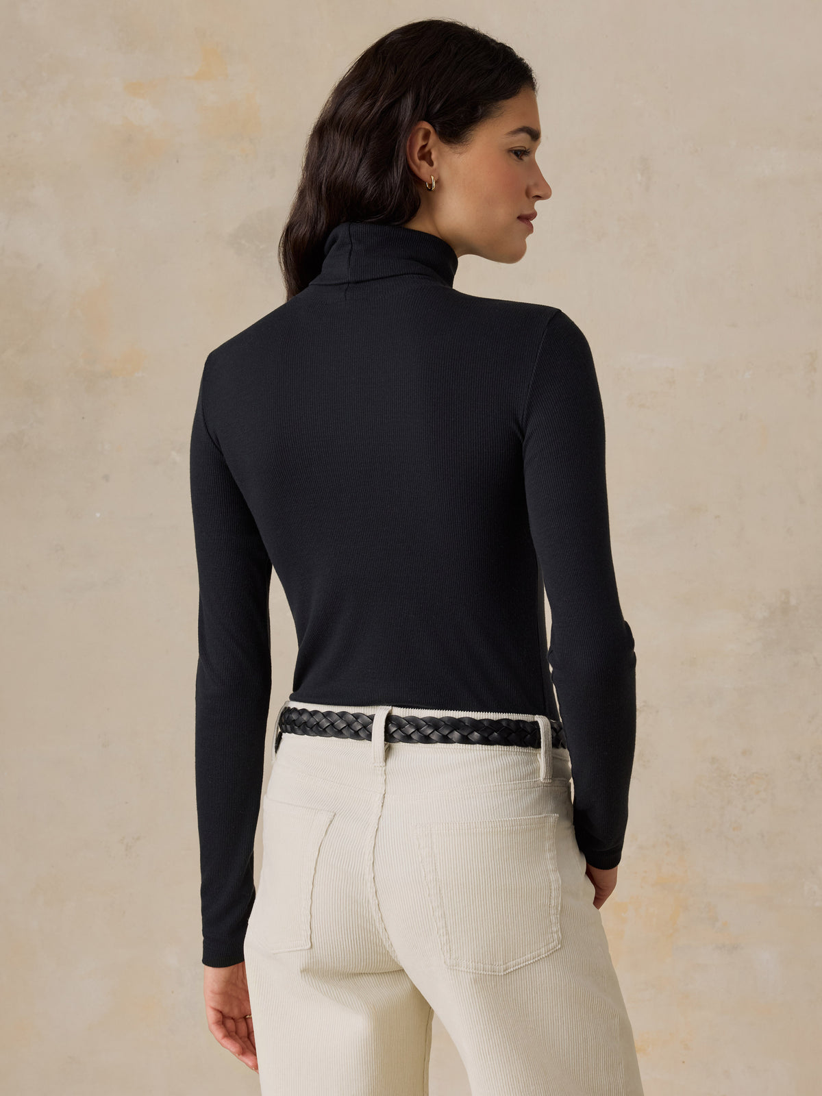 Featherweight Freestyle Turtleneck - Black, image 2 of 6