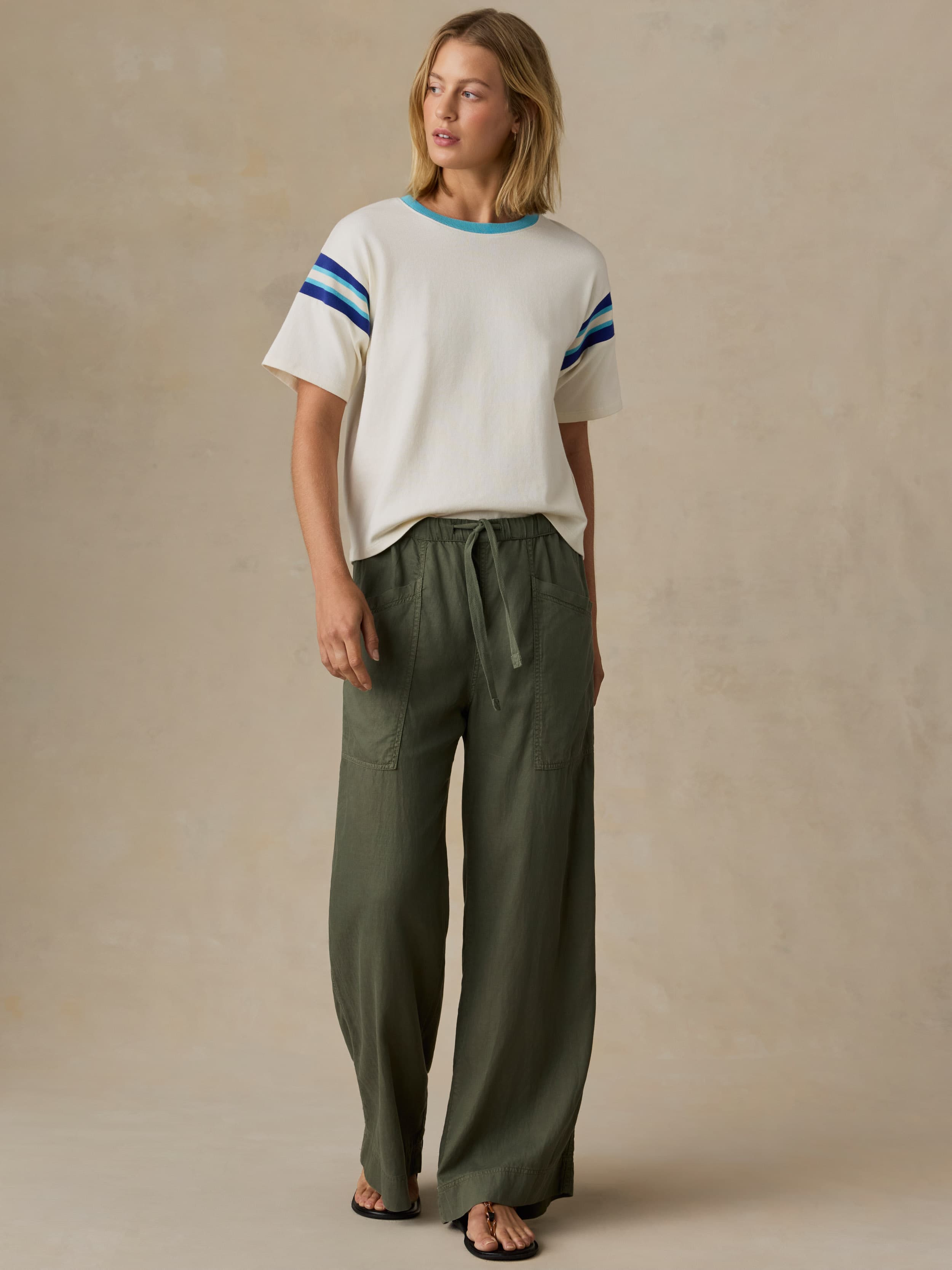 Sport Jersey Throwback Tee - Seaside Varsity | Faherty Brand