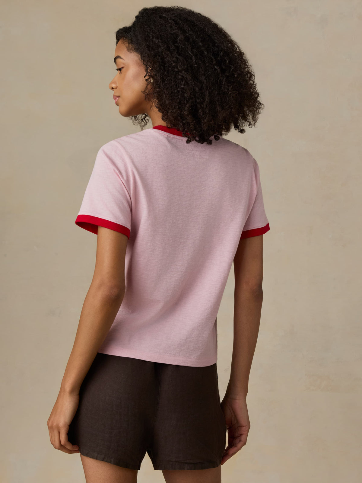  | Sunwashed Regenerative Tee - Vintage Rose | Faherty Brand, image 6 of 6
