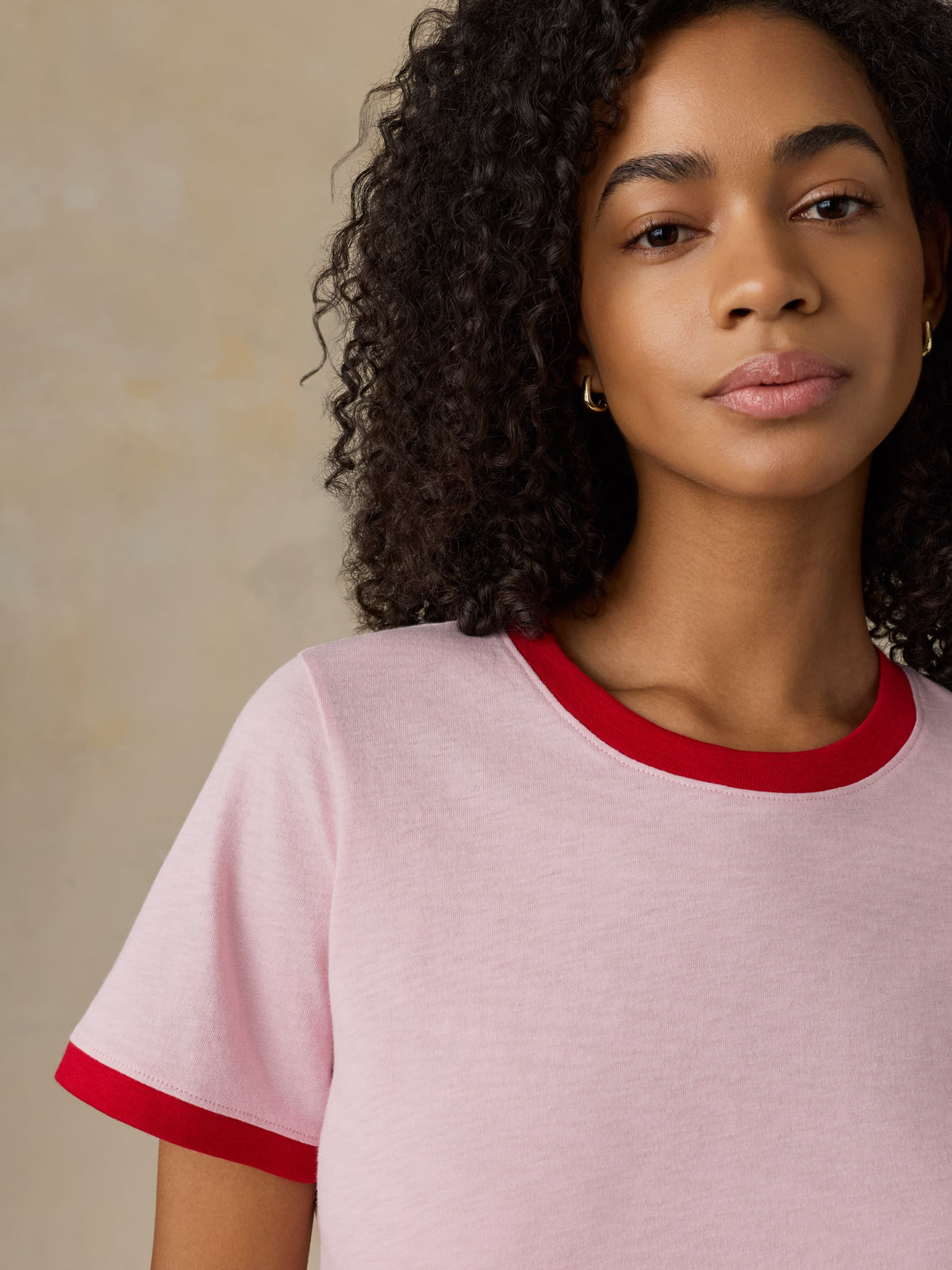  | Sunwashed Regenerative Tee - Vintage Rose | Faherty Brand, image 5 of 6