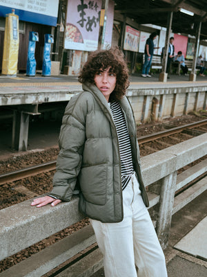 Atlas Puffer - Olive