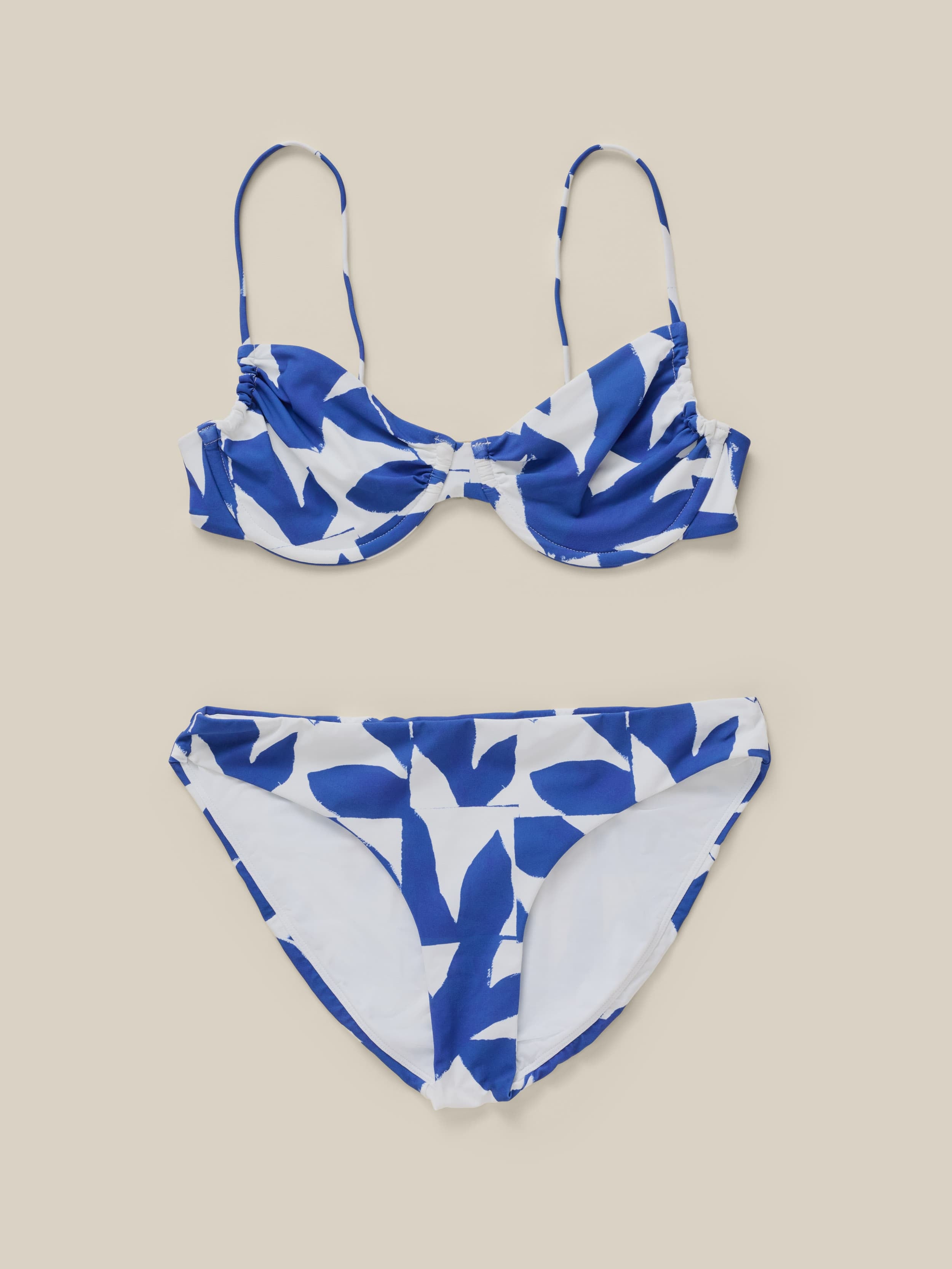 Seascape Bottom - Summer Leaves Blue | Faherty Brand