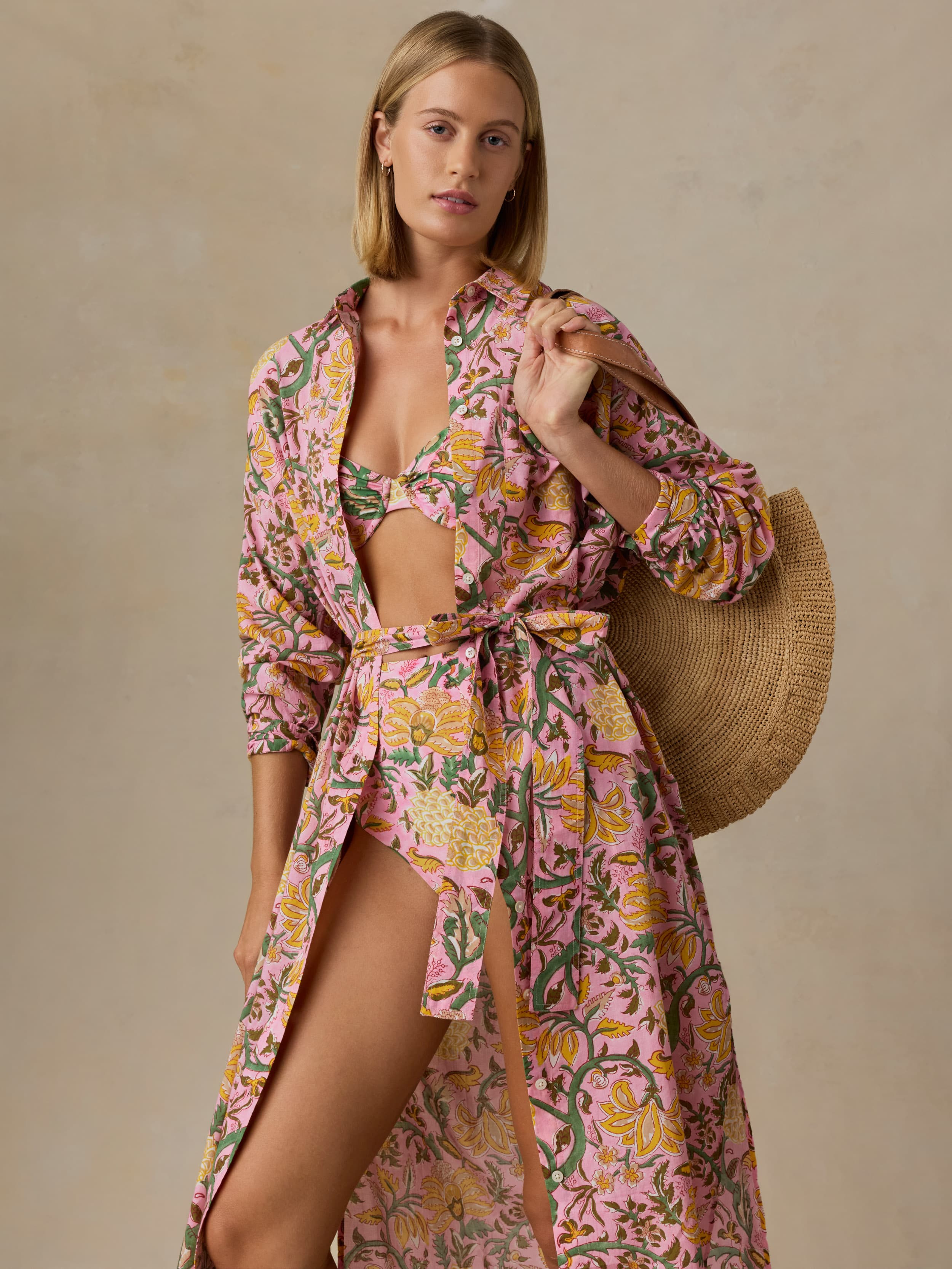 Soleil Top - Blossom Serenade | Faherty Brand