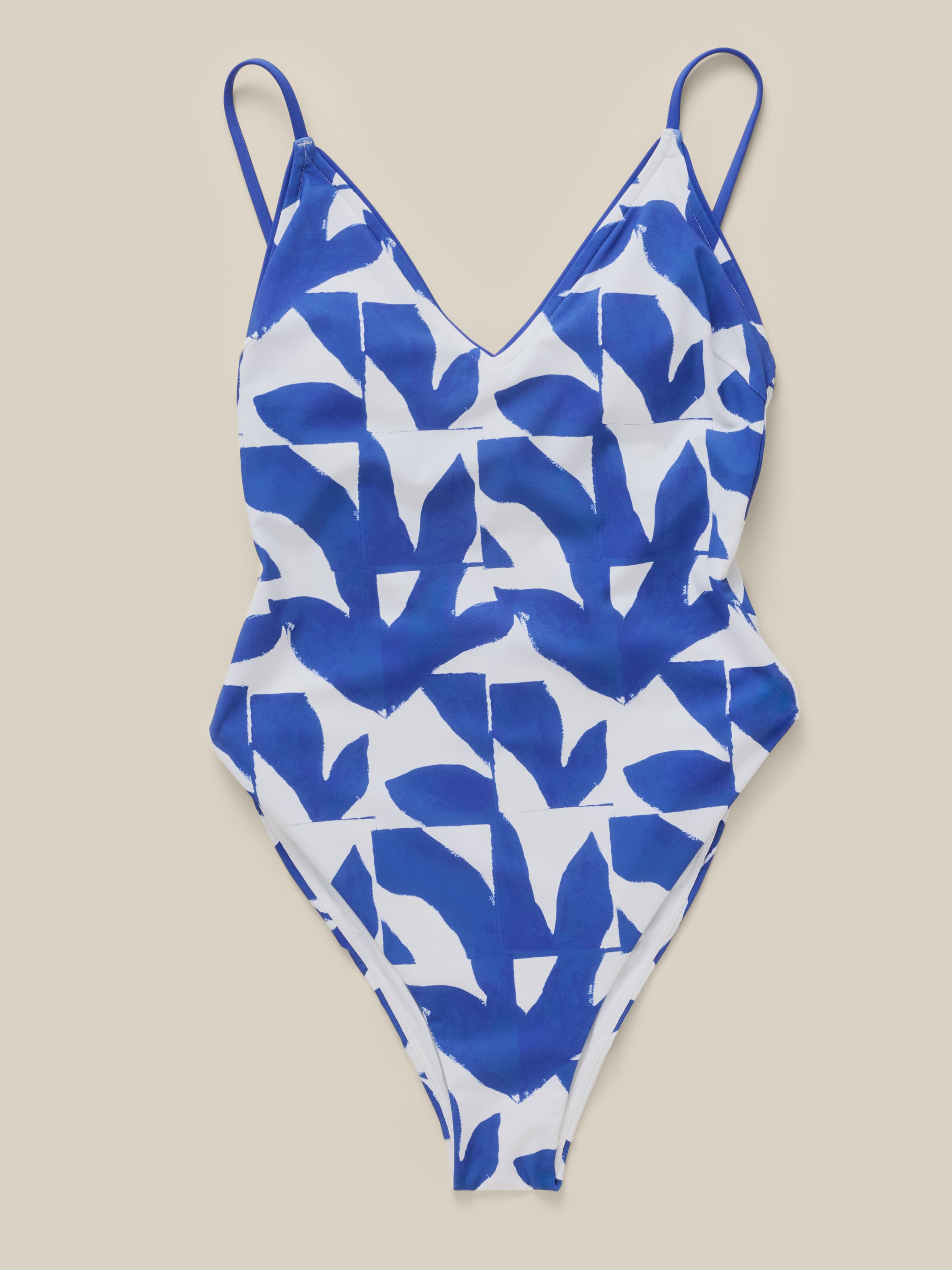 Biarritz One Piece - Summer Leaves Blue | Faherty Brand
