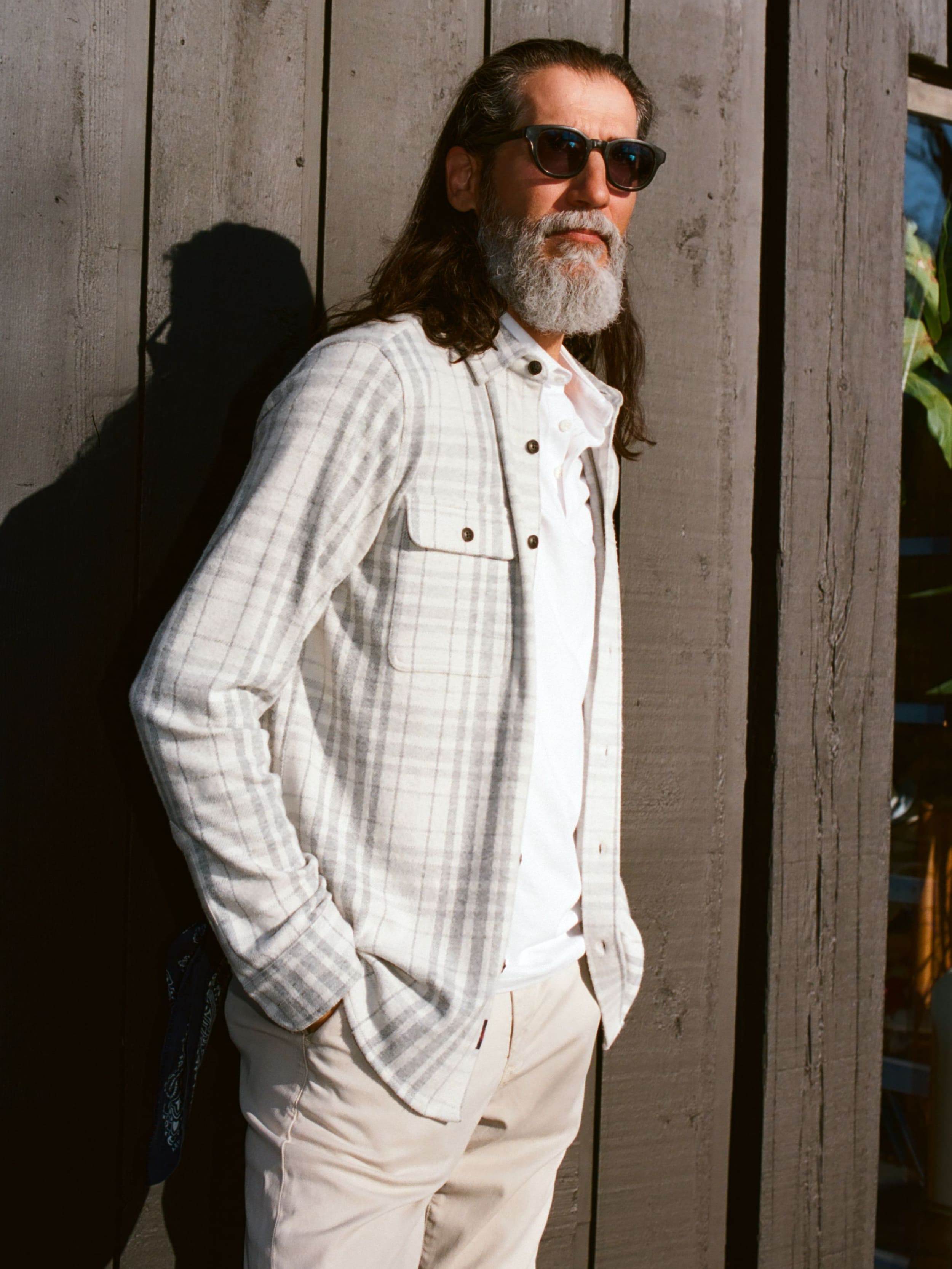 Legend™ Sweater Shirt - Cloud Ridge Plaid | Faherty Brand