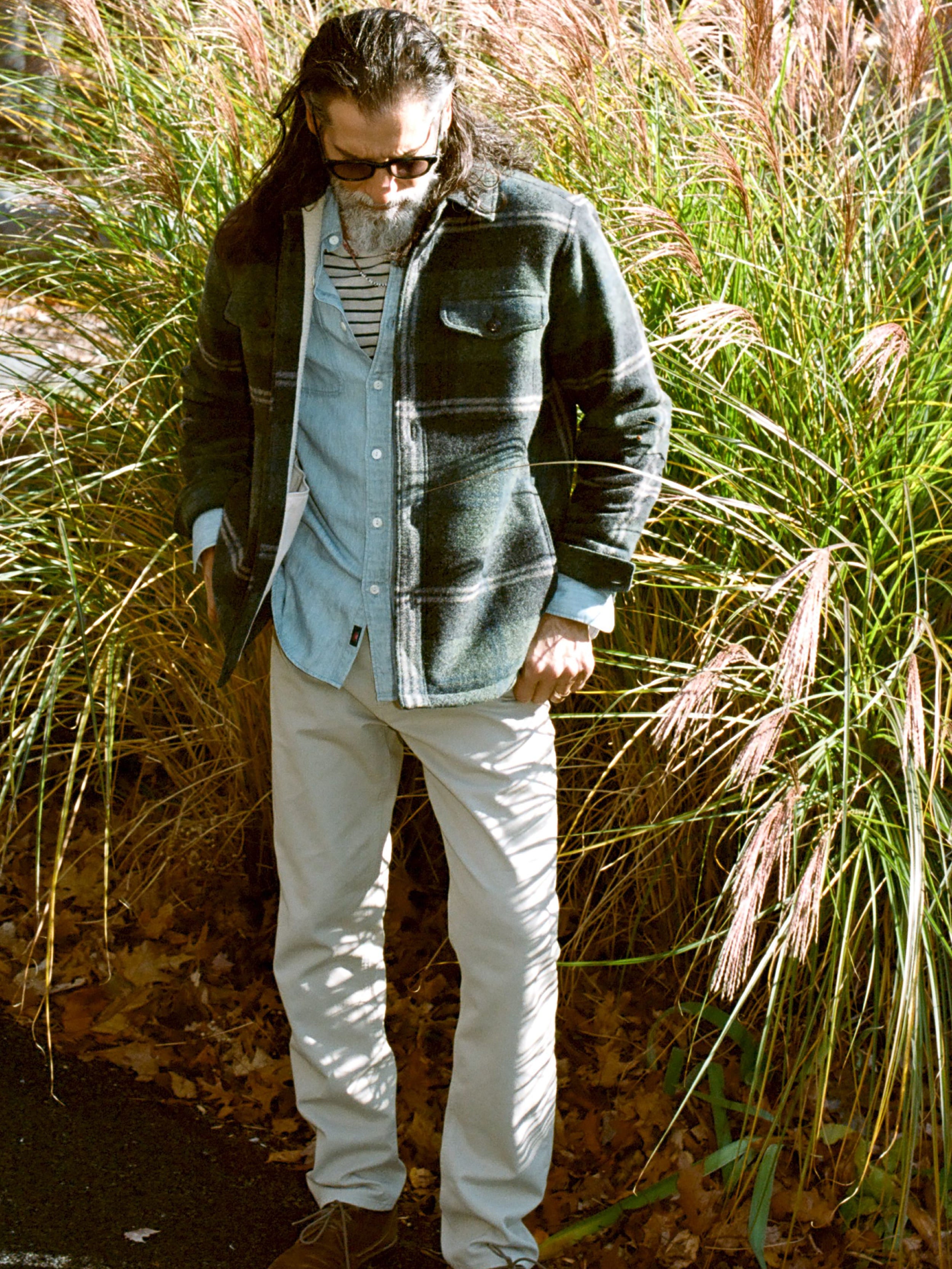Range Fleece Lined CPO - Forest Point Plaid | Faherty Brand