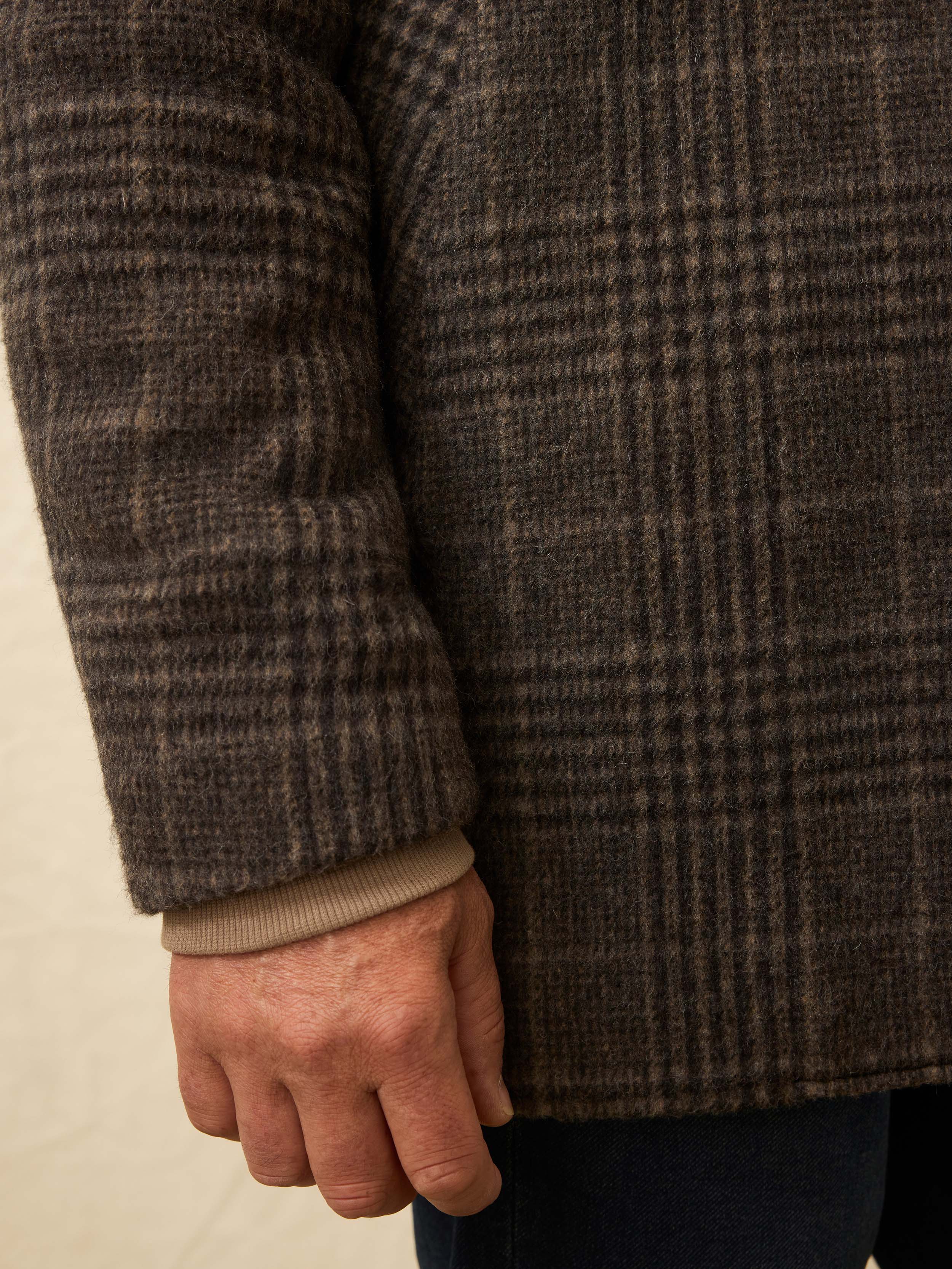 Lighthouse Jacket - Grey Waves Plaid | Faherty Brand