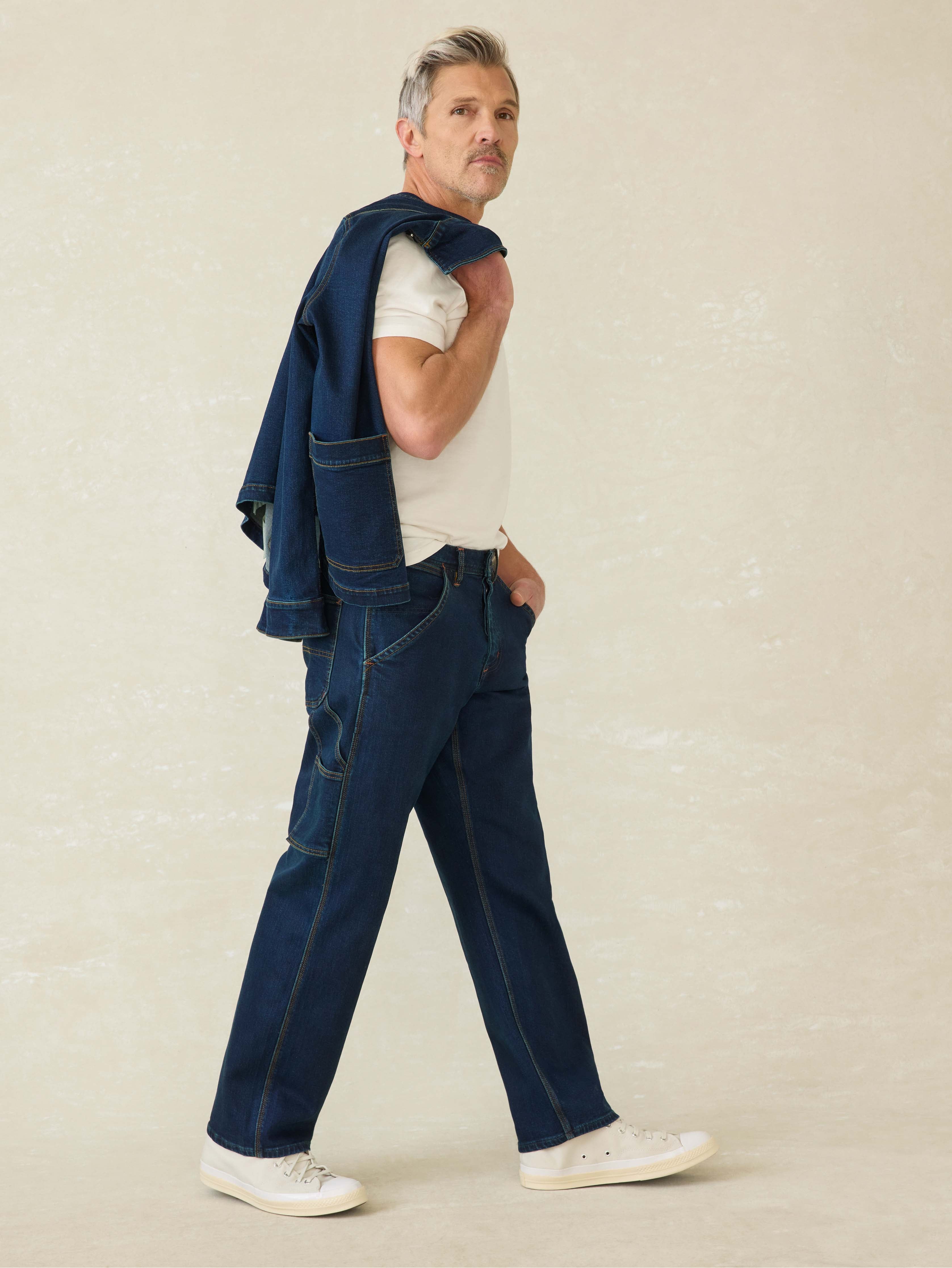 Carpenter Denim - Shoreblue Wash | Faherty Brand