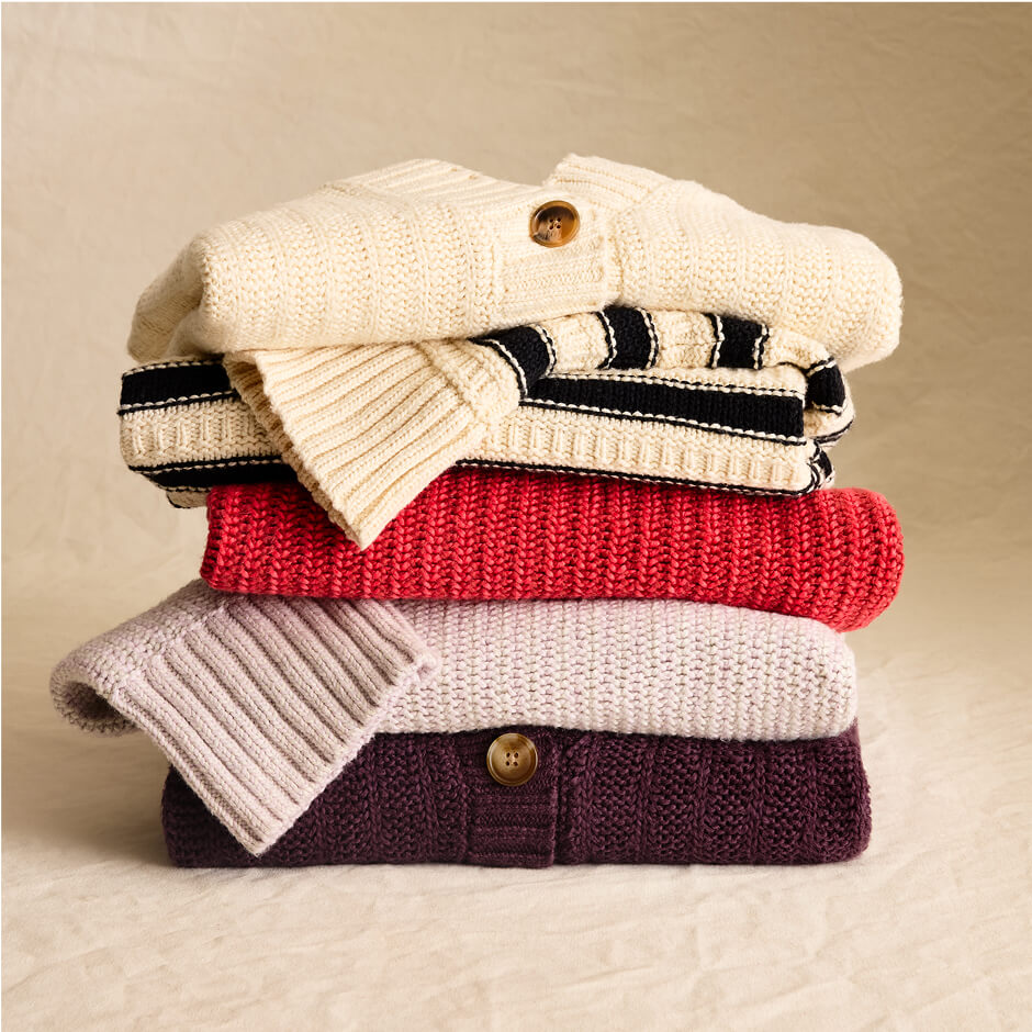 w heirloom cotton sweaters