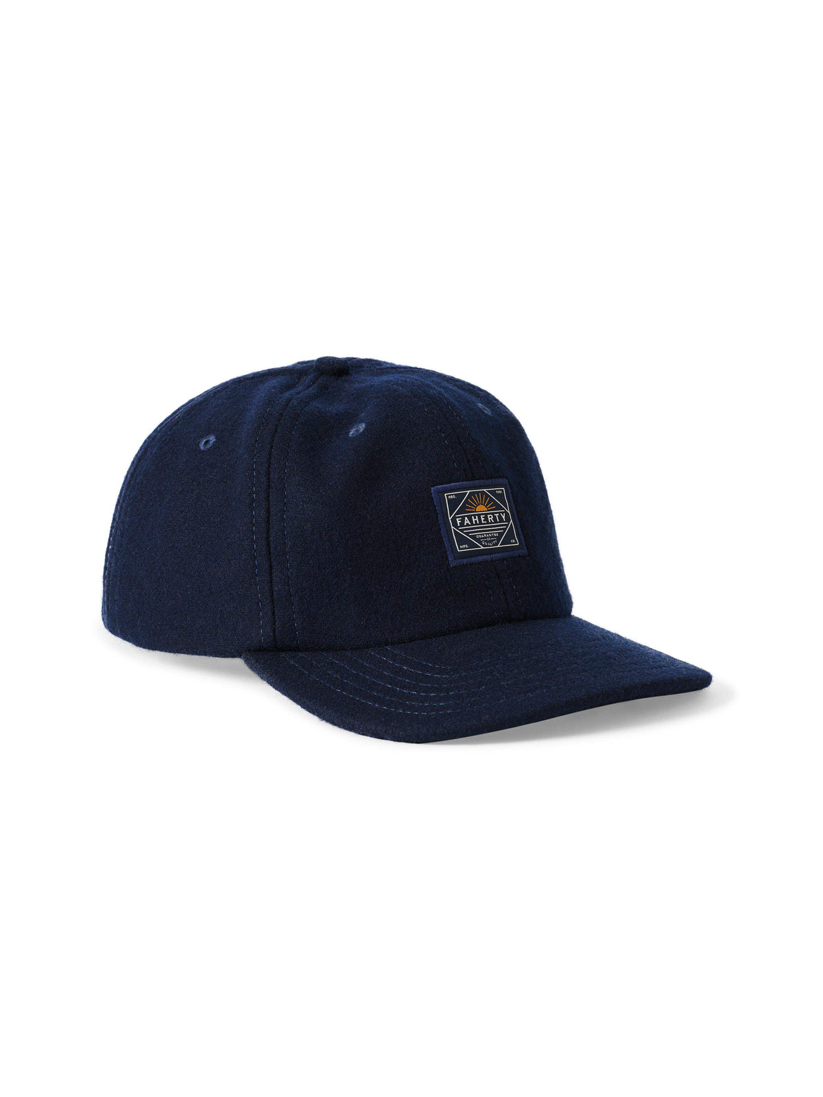 Wool Baseball Hat - Navy Heather, image 4 of 4