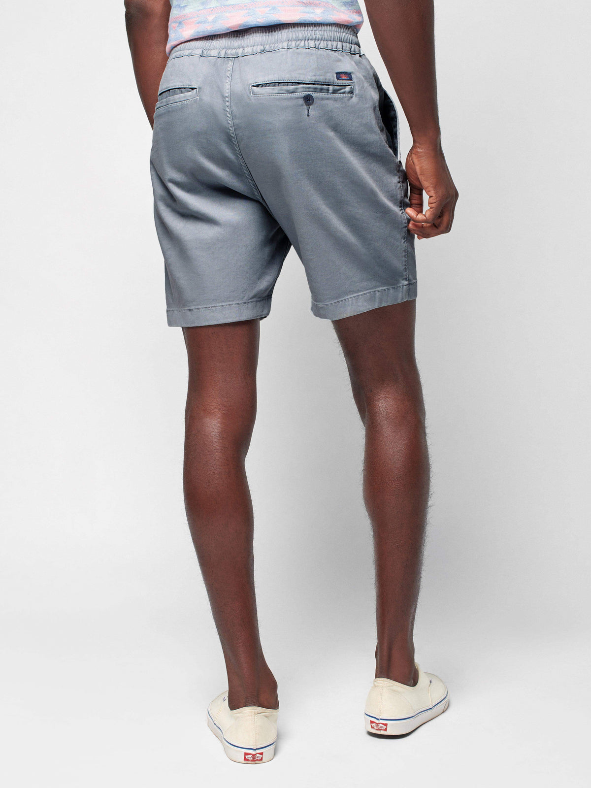 Essential Drawstring Short (6.5") - Rocky Grey, image 4 of 5